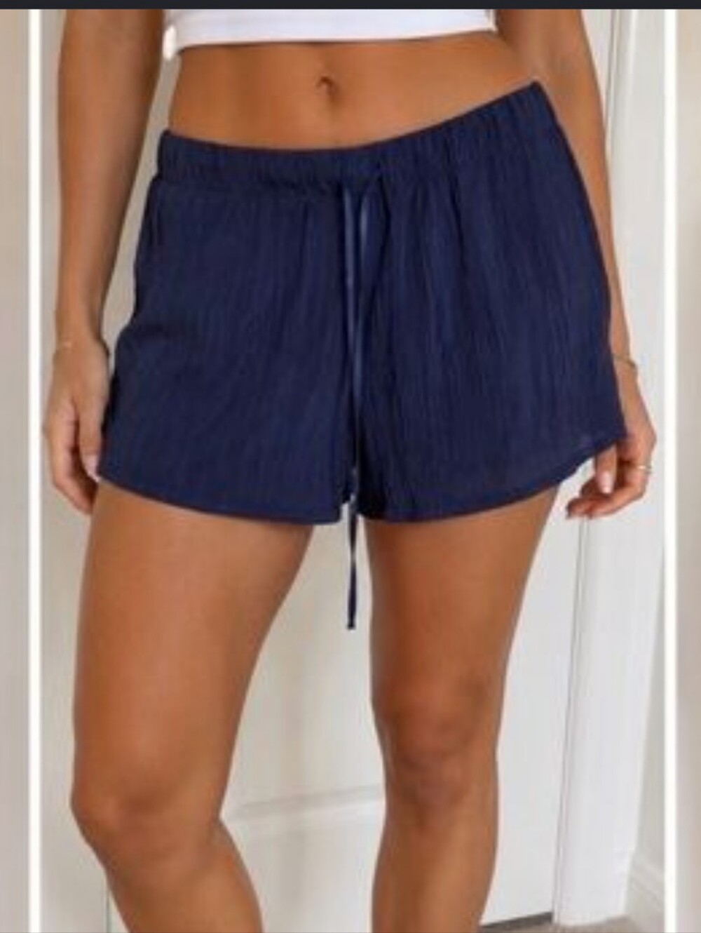NWT Zara Navy Shorts